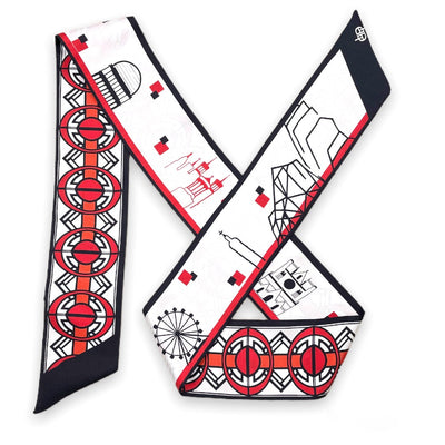 Bandeau Foulard en Soie Lyon