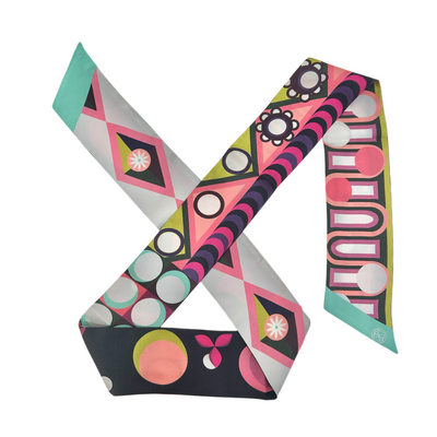 Bandeau Foulard en Soie Volta 17A