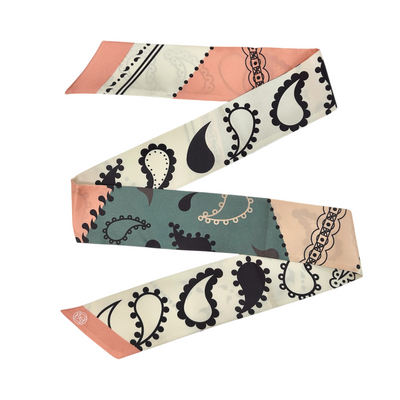Bandeau Foulard en soie Soft Bandana pastel