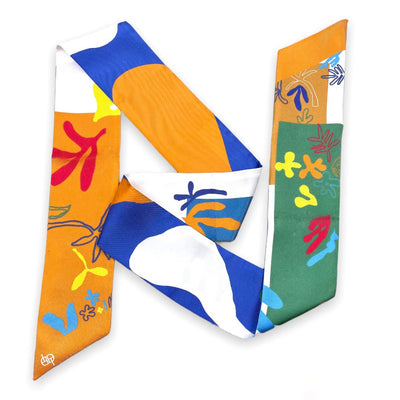 Bandeau Foulard en soie Hommage